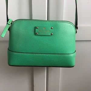 Kate Spade Kelly Green crossbody purse